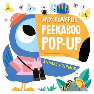 My Playful Peekaboo Pop-Up Animal Friends de Little Genius Books