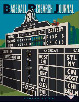 Baseball Research Journal (BRJ), Volume 53 #1 de Society for American Baseball Research (SABR)