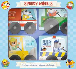 Speedy Wheels Box Set de Little Genius Books