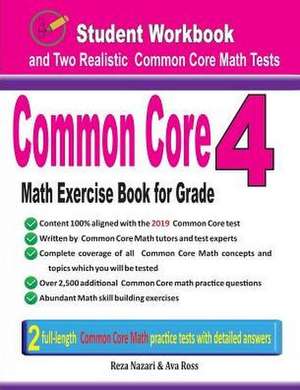 Common Core Math Exercise Book for Grade 4 de Reza Nazari