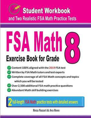 FSA Math Exercise Book for Grade 8 de Reza Nazari