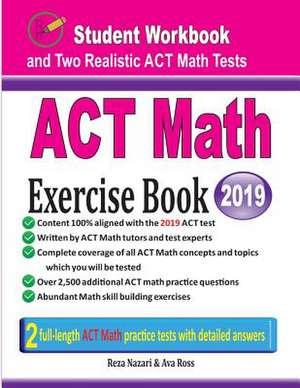 ACT Math Exercise Book de Reza Nazari