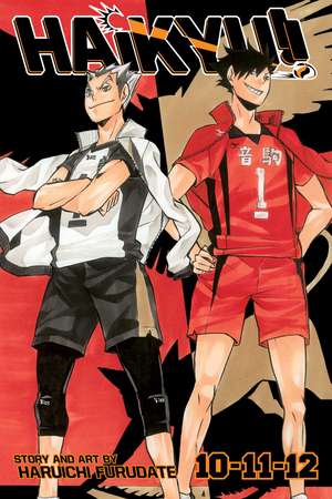 Haikyu!! (3-in-1 Edition), Vol. 4: Includes vols. 10, 11 & 12 de Haruichi Furudate