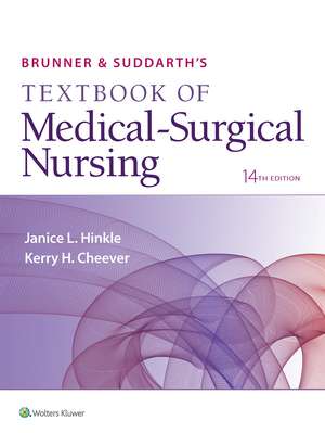 Brunner's Textbook of Medical-Surgical Nursing 14th edition + Study Guide Package de Lippincott Williams & Wilkins