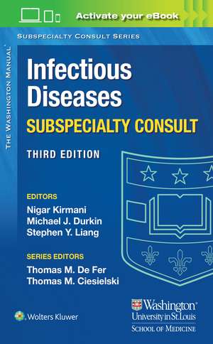 Washington Manual Infectious Disease Subspecialty Consult de Dr. Nigar Kirmani MD