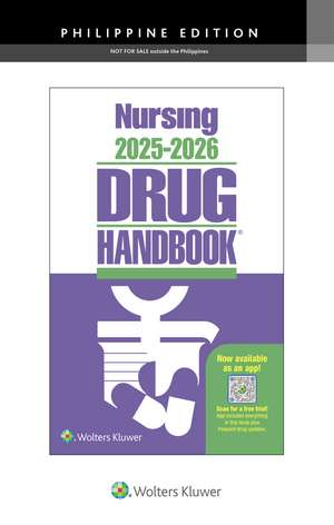 Nursing2025-2026 Drug Handbook de Lippincott Williams & Wilkins