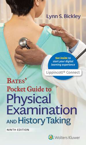 Bates' Pocket Guide to Physical Examination and History Taking 9e Lippincott Connect Standalone Digital Access Card de Lynn S. Bickley MD, FACP