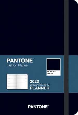 PANTONE PLANNER 2020 COMPACT MINI BLACK de BROWNTROUT US