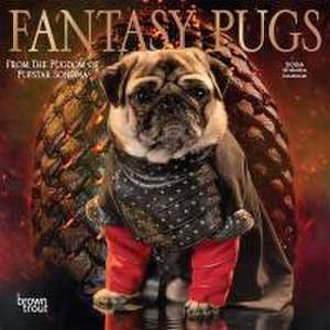 Fantasy Pugs 2024 Mini 7x7 de Browntrout