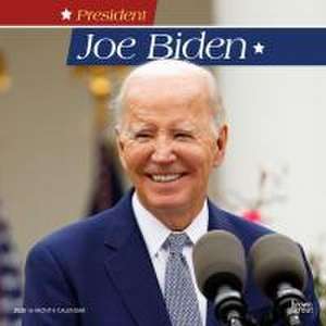 President Joe Biden 2025 12 X 24 Inch Monthly Square Wall Calendar Plastic-Free de Browntrout