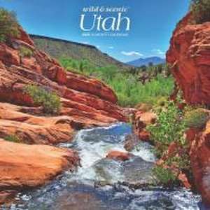 Utah Wild & Scenic 2025 12 X 24 Inch Monthly Square Wall Calendar Plastic-Free de Browntrout