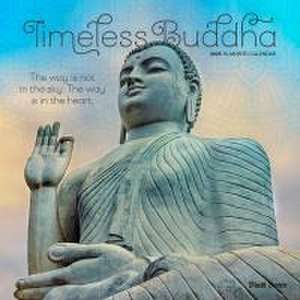 Timeless Buddha 2025 12 X 24 Inch Monthly Square Wall Calendar Plastic-Free de Brush Dance