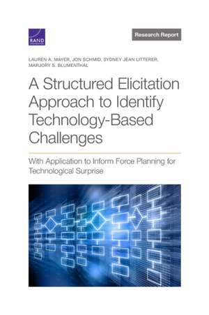 A Structured Elicitation Approach to Identify Technology-Based Challenges de Lauren A Mayer