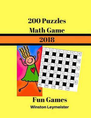 200 Puzzles Math Game 2018 Fun Games de Leymeister, Winston