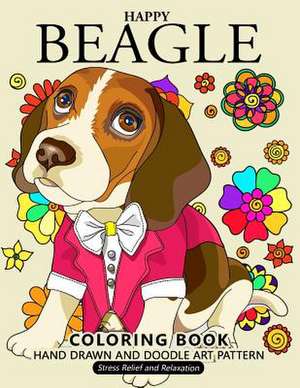 Happy Beagle Coloring Book de Balloon Publishing