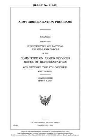 Army Modernization Programs de United States Congress