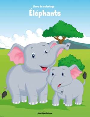 Livre de Coloriage Elephants 2 de Nick Snels