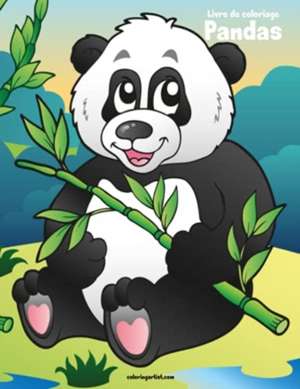 Livre de Coloriage Pandas 1 de Nick Snels