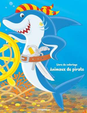 Livre de Coloriage Animaux de Pirate 1 de Nick Snels