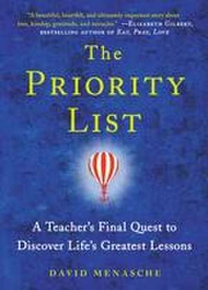 The Priority List de David Menasche
