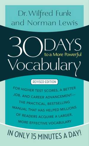 30 Days to a More Powerful Vocabulary de Norman Lewis