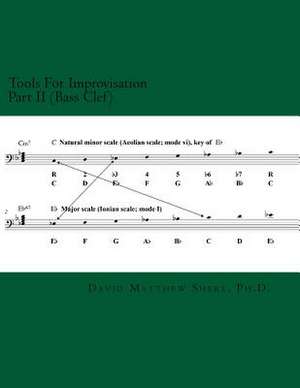 Tools for Improvisation Part II (Bass Clef) de David Matthew Shere Ph. D.