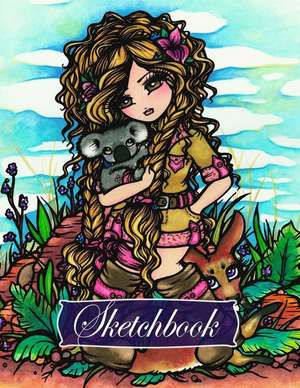 Sketchbook (Australia Girl & Koala Full Size) de Hannah Lynn