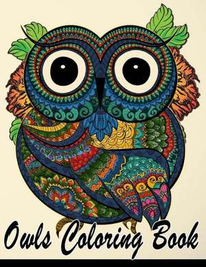 Owls Coloring Book de Coloring, Coco