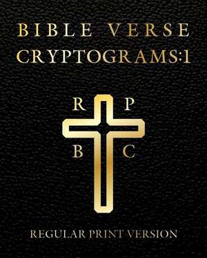 Bible Verse Cryptograms 1 de Designs, Sasquatch