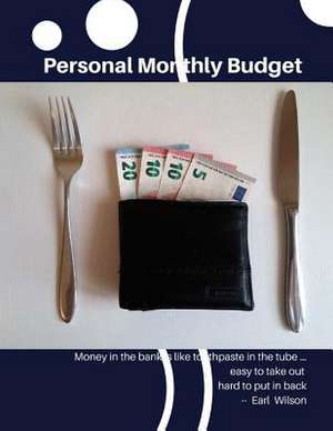 Personal Monthly Budget de Susan Parker