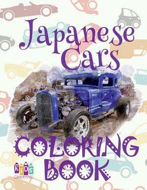 Japanese Cars Coloring Book de Publishing, Kids Creative