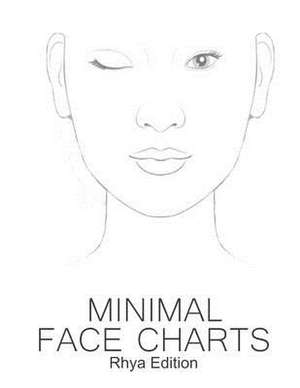 Minimal Face Charts Rhya Edition de Sarie Smith