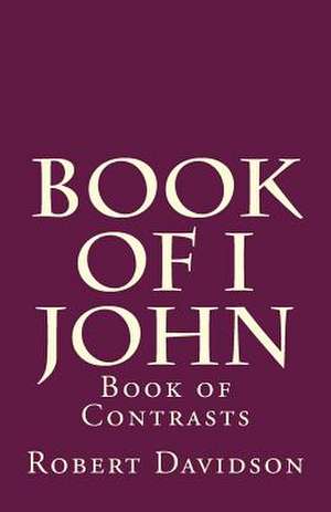 Book of I John de Robert Davidson