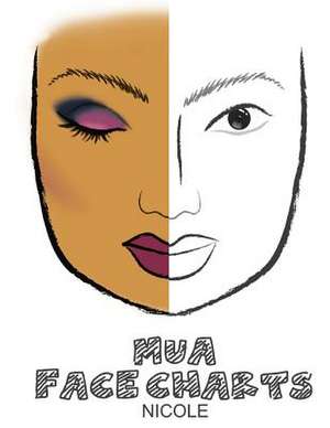 Mua Face Charts Nicole de Walkerson, Emma