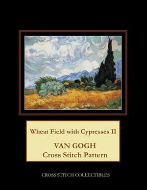 Wheat Field with Cypresses II de Collectibles, Cross Stitch