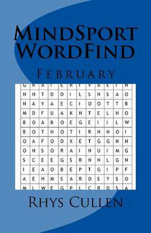 Mindsport Wordfind February de Rhys Michael Cullen