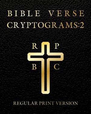 Bible Verse Cryptograms 2 de Designs, Sasquatch