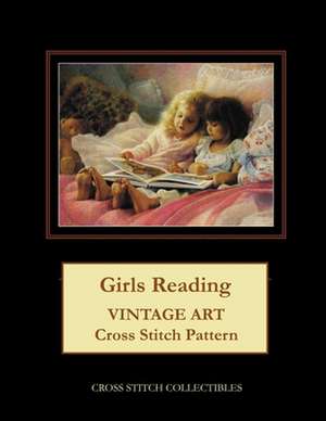 Girls Reading de Collectibles, Cross Stitch