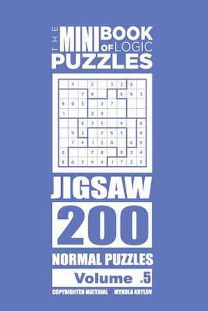 The Mini Book of Logic Puzzles - Jigsaw 200 Normal (Volume 5) de Krylov, Mykola