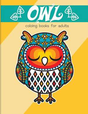 Owl Coloring Books for Adults de Mimic Mockz