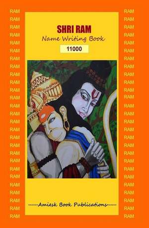 11000 Shri RAM - Name Writing Book de Amrita Gupta