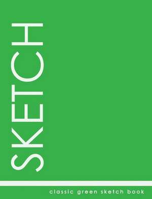 Classic Green Sketch Book de Trendy Wares Misc