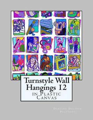 Turnstyle Wall Hangings 12 de Patterns, Dancing Dolphin