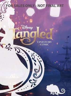 Disney Tangled Cinestory Comic - Collector's Edition Hardcover de Disney