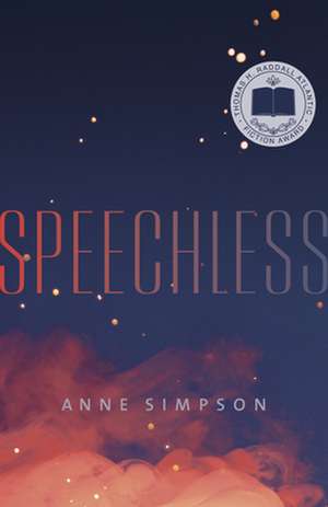 Speechless de Anne Simpson