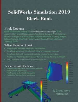 SolidWorks Simulation 2019 Black Book de Gaurav Verma