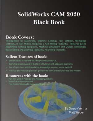 SolidWorks CAM 2020 Black Book de Gaurav Verma