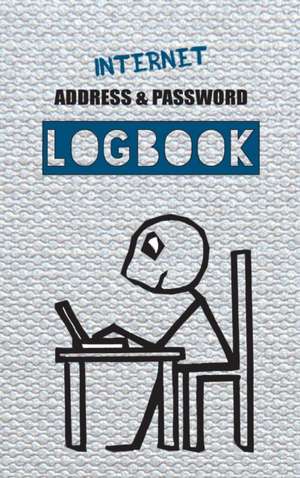 Internet Address and Password Logbook de Busy Bee Books