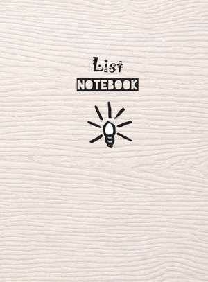 List Notebook de Bee Books Books