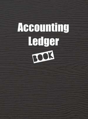 Accounting Ledger Book de Busy Bee Books